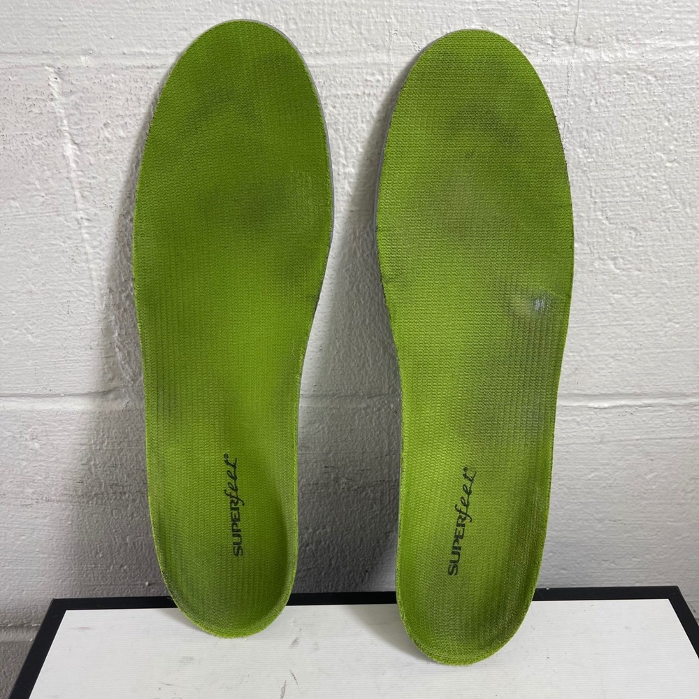 Superfeet Insoles Green All Purpose Arch Support Men's‎ 11.5-13